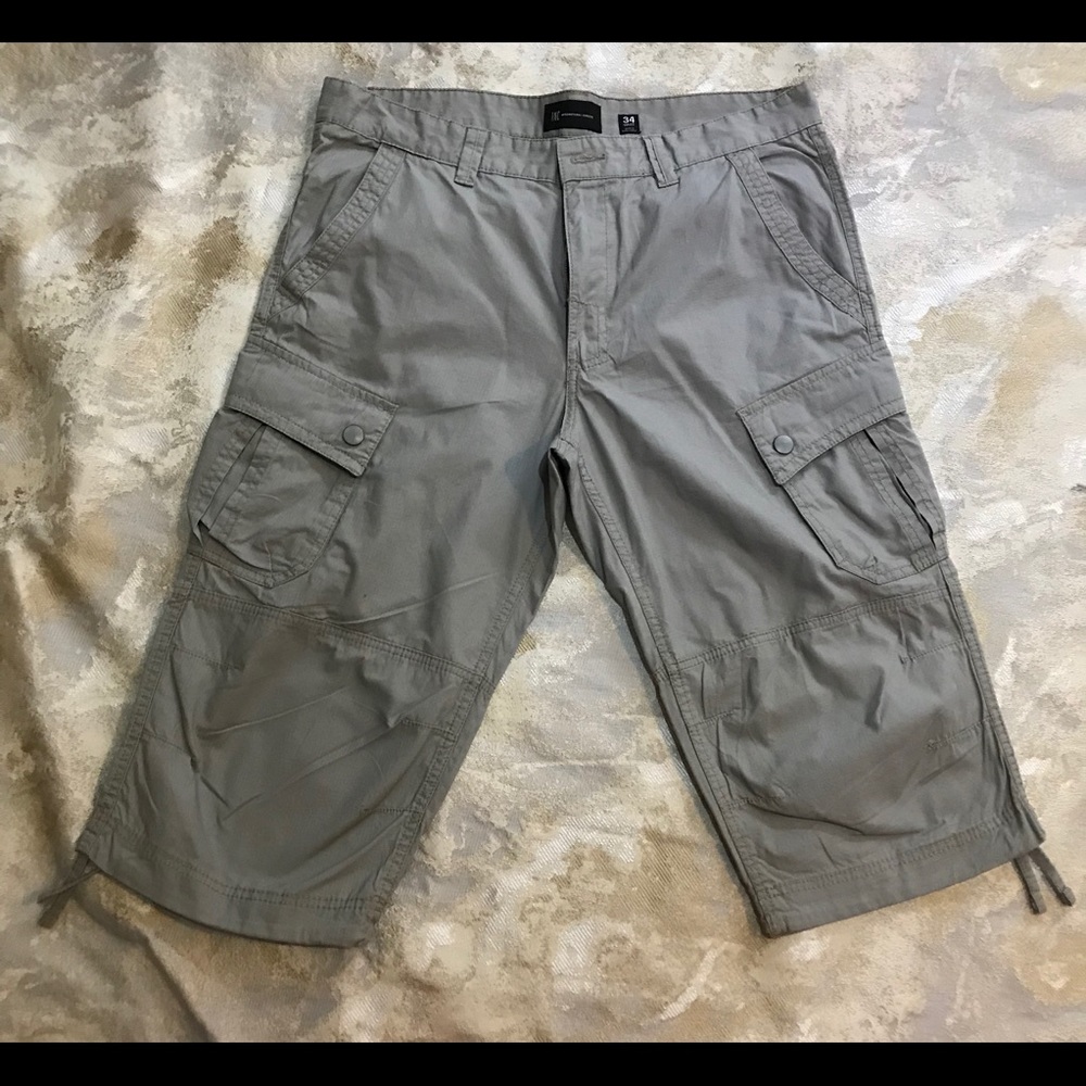 I.N.C International Concept linen cargo pants. W34